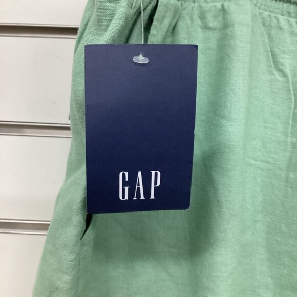 GAP Women's Drawstring Elastic Waist‎ Linen Pull on Pant - Picture 3 of 10